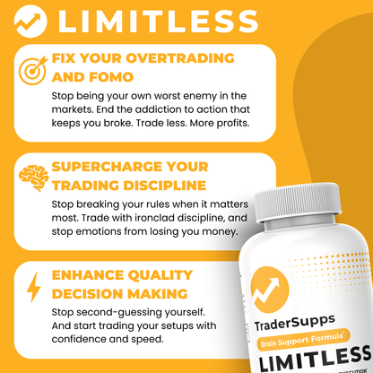 LIMITLESS Benefits - (1) Fix overtrading & FOMO, (2) Supercharge trading discipline, (3) Enhance quality decision making